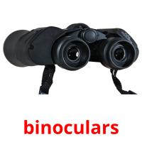 binoculars card for translate