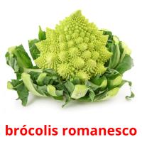 brócolis romanesco cartões com imagens