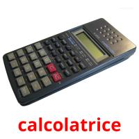 calcolatrice flashcards illustrate