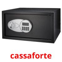 cassaforte flashcards illustrate