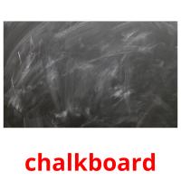 chalkboard card for translate