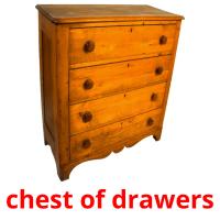 chest of drawers card for translate
