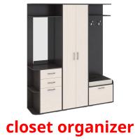 closet organizer card for translate