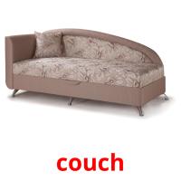 couch picture flashcards