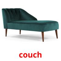 couch picture flashcards