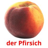 der Pfirsich card for translate