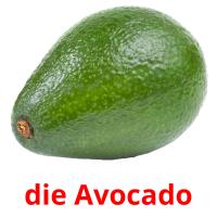 die Avocado card for translate