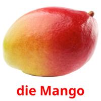die Mango Bildkarteikarten