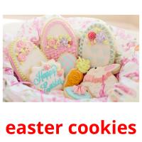 easter cookies picture flashcards