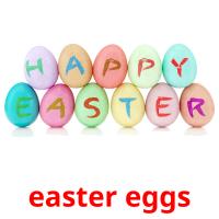 easter eggs picture flashcards