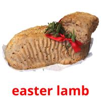 easter lamb picture flashcards