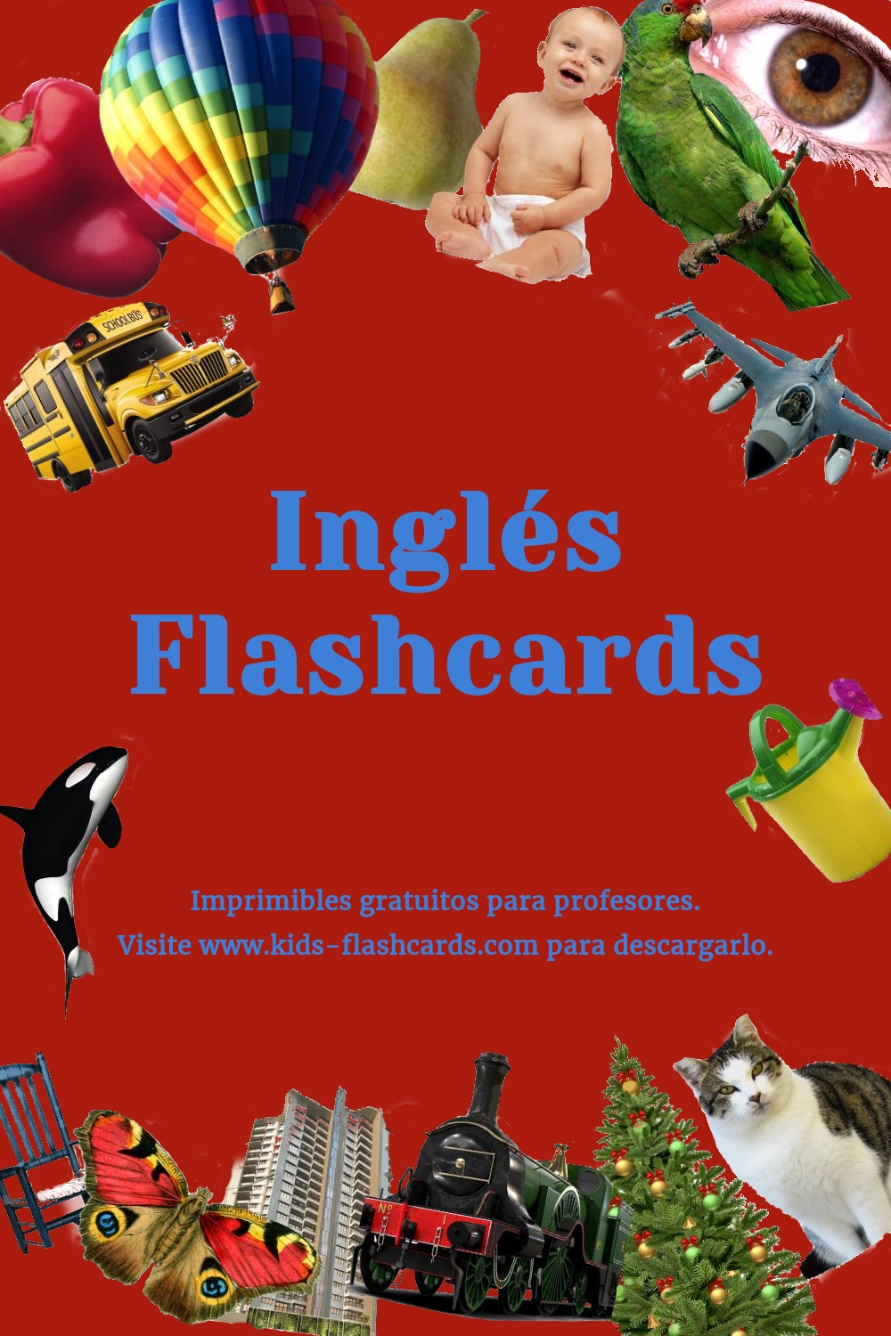 tarjetas de vocabulario en Inglés