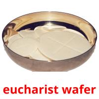 eucharist wafer card for translate