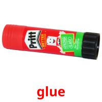 glue picture flashcards