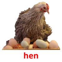 hen card for translate