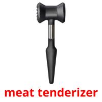 meat tenderizer card for translate