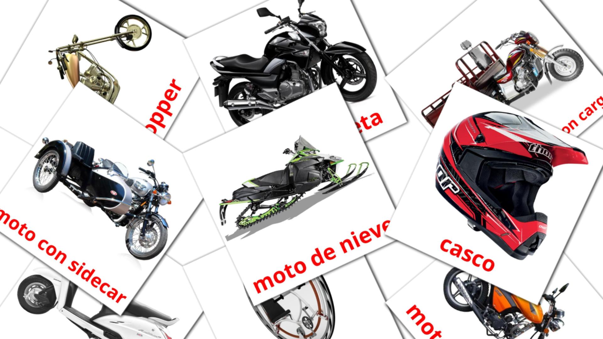 14 Motocicletas flashcards