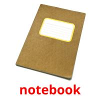 notebook card for translate