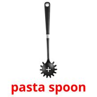 pasta spoon picture flashcards