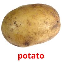 potato picture flashcards