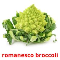 romanesco broccoli card for translate
