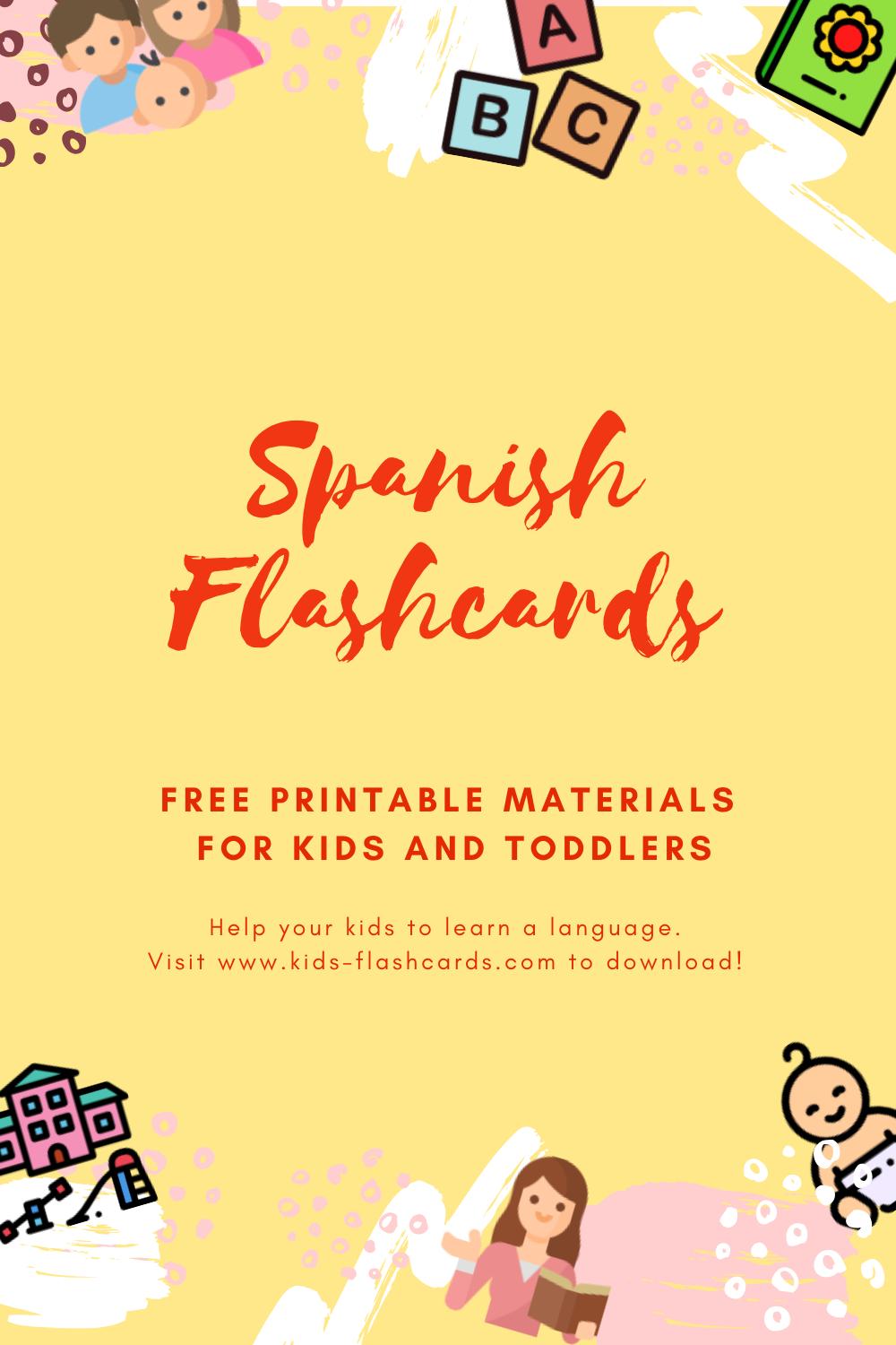 Free Spanish Printables