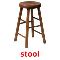 stool picture flashcards