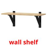 wall shelf picture flashcards