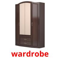 wardrobe picture flashcards