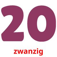 zwanzig card for translate